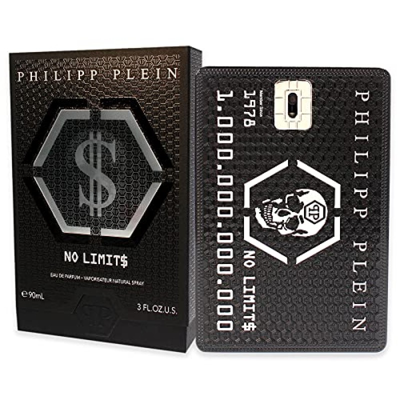 Philipp Plein Parfums No Limits 남성용 EDP 스프레이 3온스