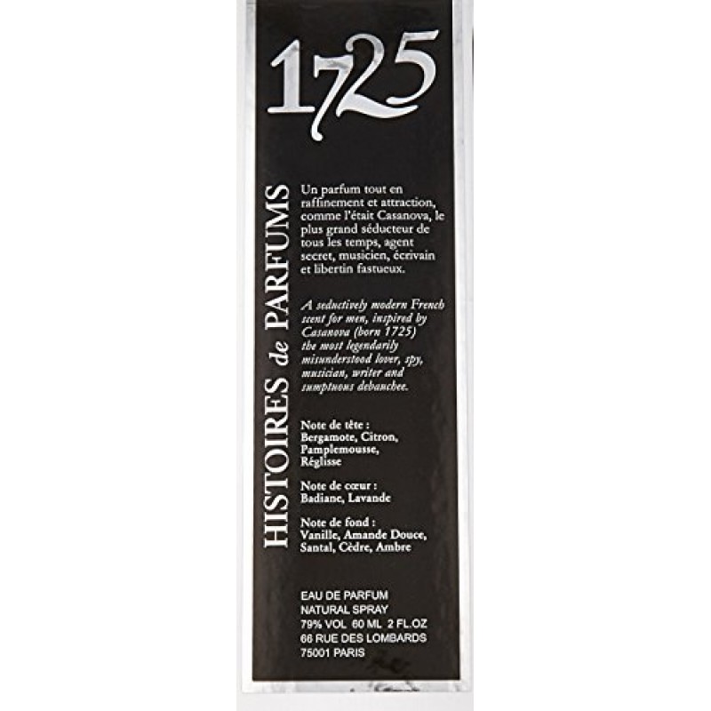 Histoires de Parfums 1725 오 드 퍼퓸 스프레이, 2 Fl Oz