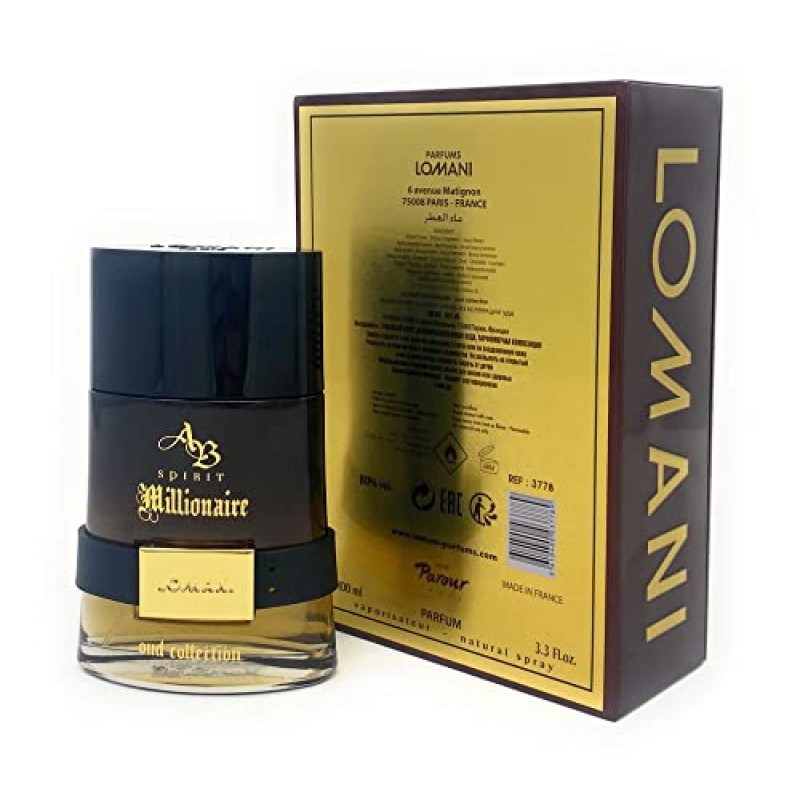 LOMANI의 AB Spirit Millionaire OUD 컬렉션