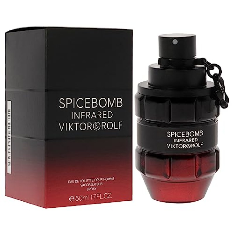 Viktor & Rolf Spicebomb 적외선 EDT 스프레이 남성용 1.7온스