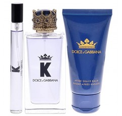 Dolce and Gabbana K by DOLCE & GABBANA, 3.3 온스, 애프터 쉐이브 밤, 1.6 Fl. OZ, 오드뚜왈렛 .33 Fl OZ