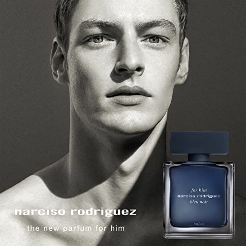 Narciso Rodriguez for Him Bleu Noir for Men 향수 스프레이, 3.3 Fl Oz