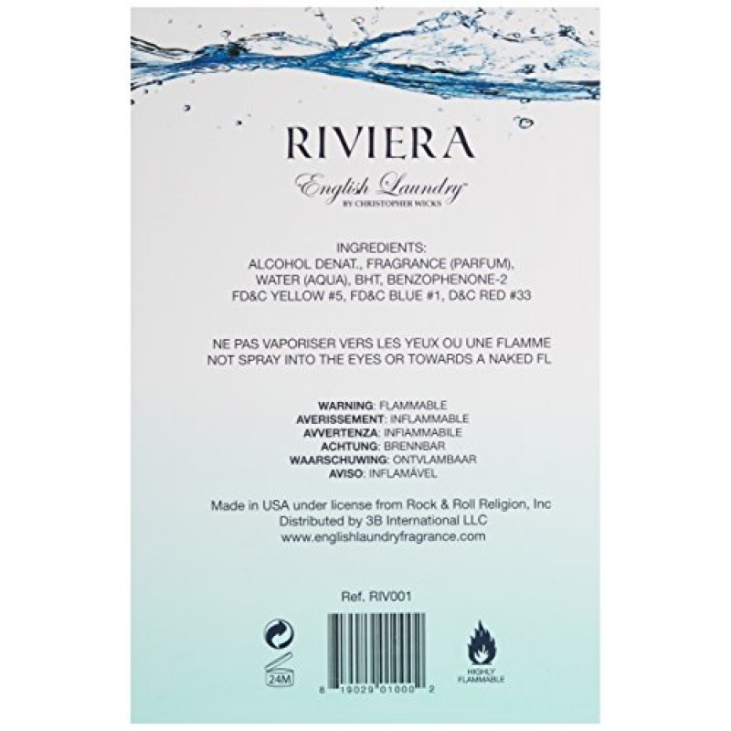 English Laundry Riviera 오드뚜왈렛, 3.4 Fl Oz