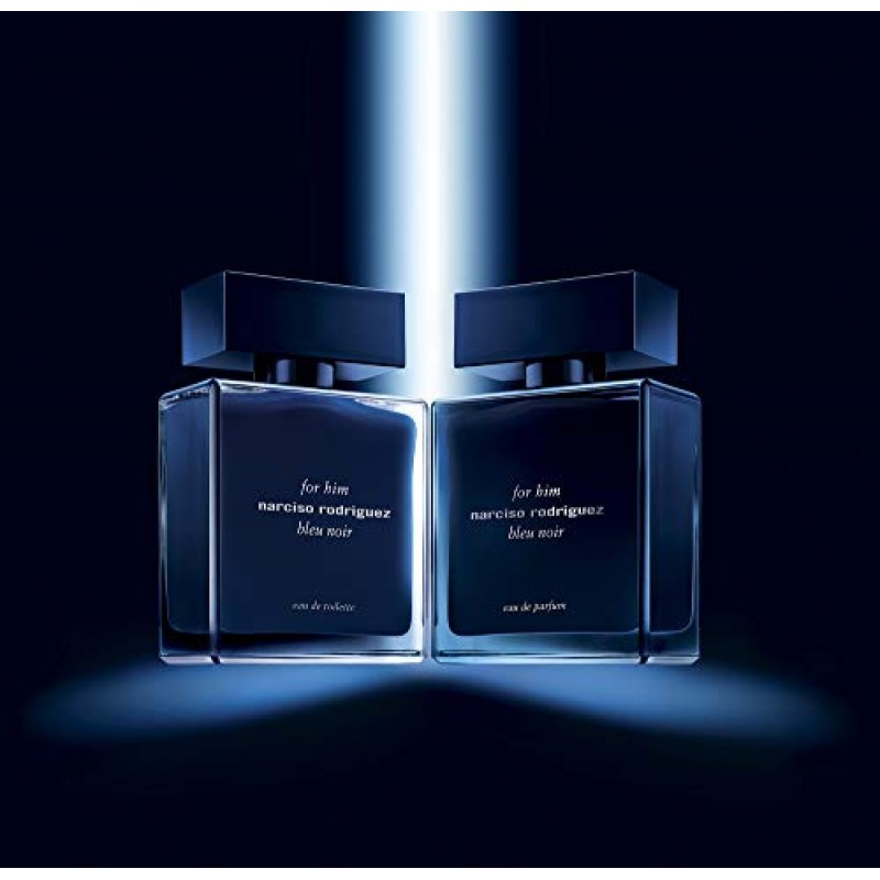 Narciso Rodriguez Bleu Noir 남성용 오 드 퍼퓸 스프레이, 블루, 3.3온스