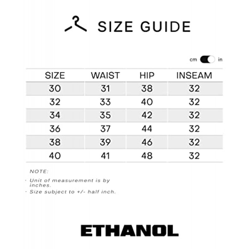 ETHANOL 남성용 슈퍼 컴포트 바지 포켓 포함 슬림핏 스트레이트 디자인 바지