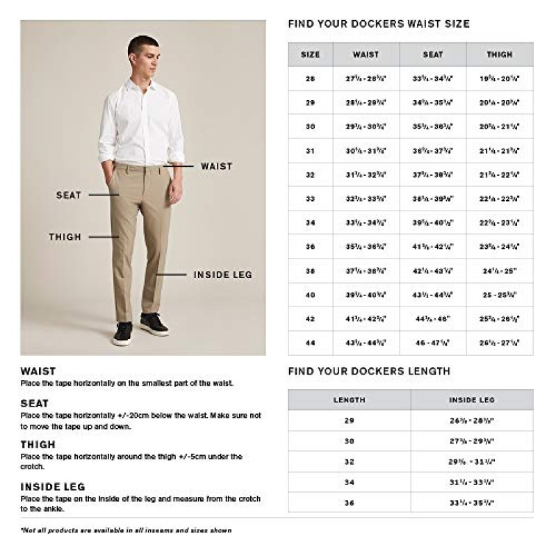 Dockers 남성 슬림핏 Workday 카키 스마트 360 플렉스 팬츠