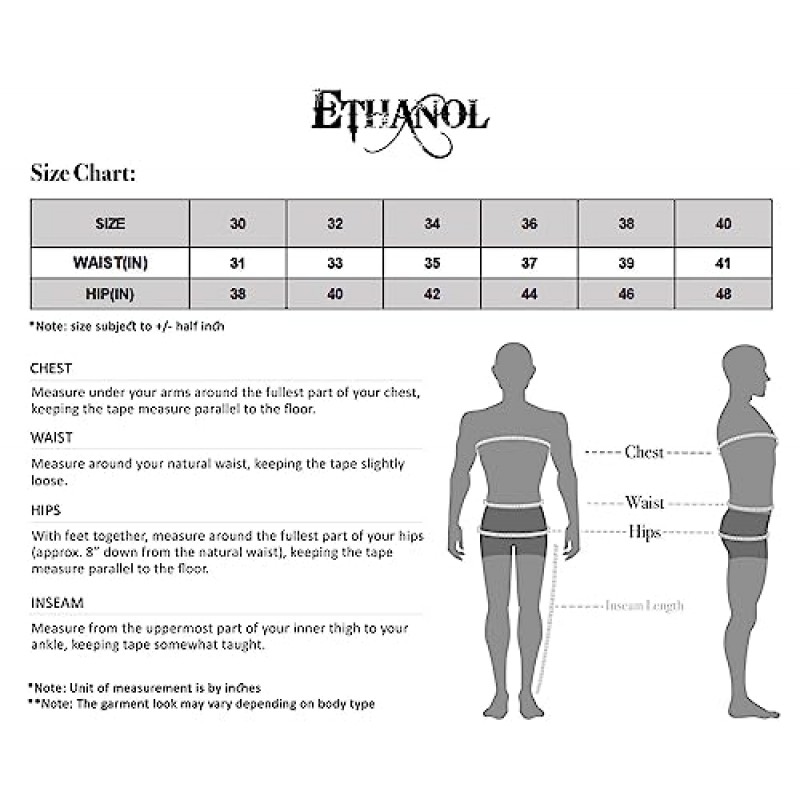 ETHANOL 남성 작업 캐주얼 컴포트 핏 테크 스트레치 슬림 퍼포먼스 주름 방지 드레스 바지