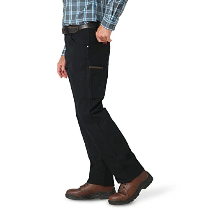 Wrangler Riggs 작업복 남성용 터프 레이어 릴렉스핏 캔버스 팬츠