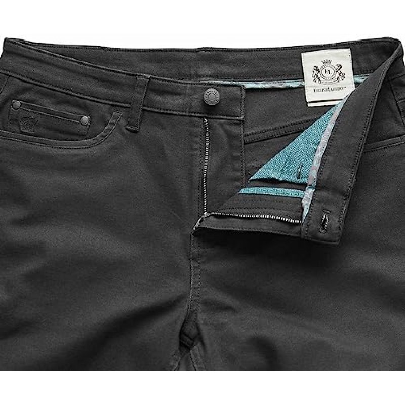 English Laundry 남성용 5 포켓 헤비웨이트 미드라이즈 365 팬츠