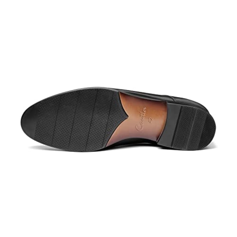 CANTLOR 남성 정장 구두 정품 가죽 클래식 옥스포드 신발 공식 비즈니스 더비 남성 신발 현대
