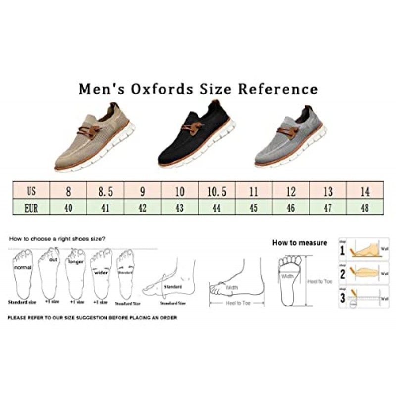남성용 옥스포드 정장 구두 캐주얼 메쉬 워킹 슈즈 편안한 스니커즈
