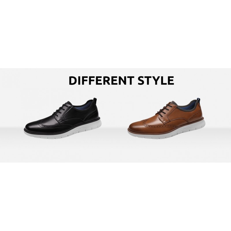 Cestfini Mens Dress Shoes 캐주얼 옥스포드 신발 드레스 스니커즈 편안한 비즈니스 Wingtip Brogue Office Shoes