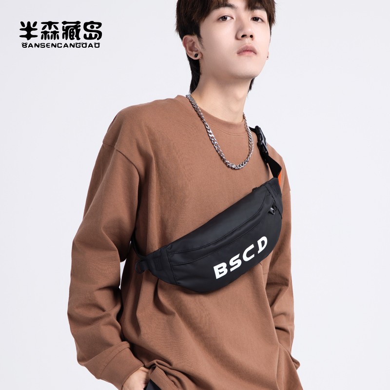 남자 Crossbody 가방 2023 새로운 가슴 가방 남자 다기능 허리 가방 여행 작은 배낭 여자 어깨 가방 통근 가방