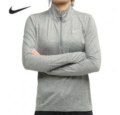 Nike/Nike 공식 정통 ELEMENT 여성 캐주얼 스포츠 런닝 니트 편안한 하프 지퍼 긴소매
