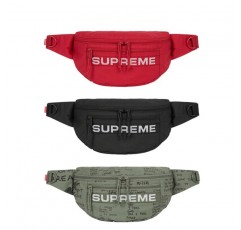 Supreme 23ss Week1 필드 허리 가방 야외 스포츠 나일론 그래피티 허리 가방 숄더백