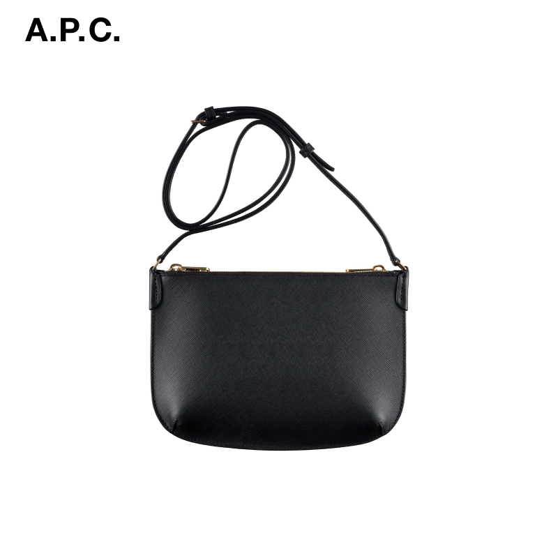 [브랜드클래식] A.P.C.SAC SARAH 여성 기질 통근 숄더 크로스바디 블랙 소가죽백