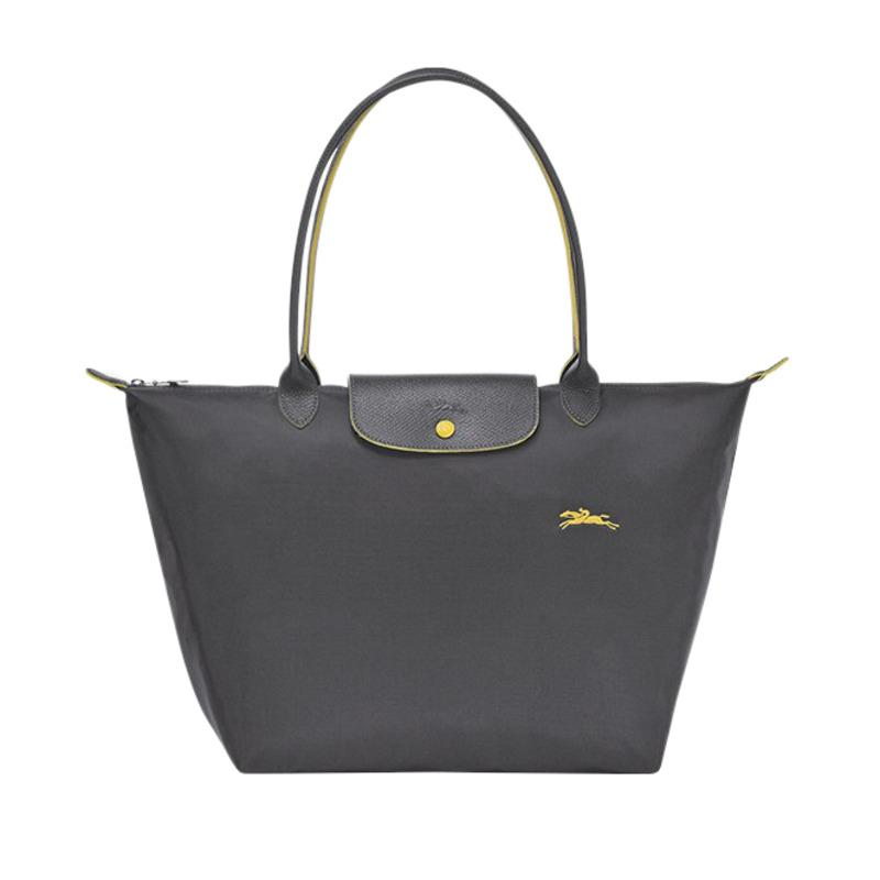 정품 구매 LONGCHAMP/룽창 가방 롱 핸들 새 캐주얼 여성 가방 롱창 가방 싱글 숄더 휴대용 만두 가방