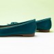 C.Paravano 여성 라운드 토 플랫 | 여성을 위한 부드러운 가죽 신발 | 시크 노트 플랫 | 여성을 위한 멋지고 편안한 신발