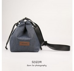 SOZOR 카메라 가방 Nikon Z5Z50 Canon SLR 200D2R50 Fuji 미러리스 XS10XS20 보관 가방