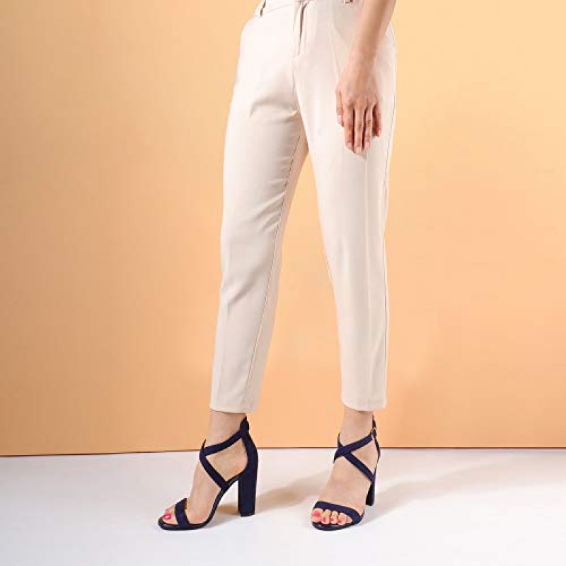 IDIFU 여성용 청키 하이힐 샌들 스트랩 오픈 발가락 발목 스트랩 드레스 슈즈 여성용 신부 들러리 숙녀 결혼식 신부 저녁 홈 커밍 댄스 파티