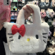 hellokitty 휴대용 크로스 바디 숄더백 봉제 가방 대용량 학생 작업 통근 토트 백 다용도