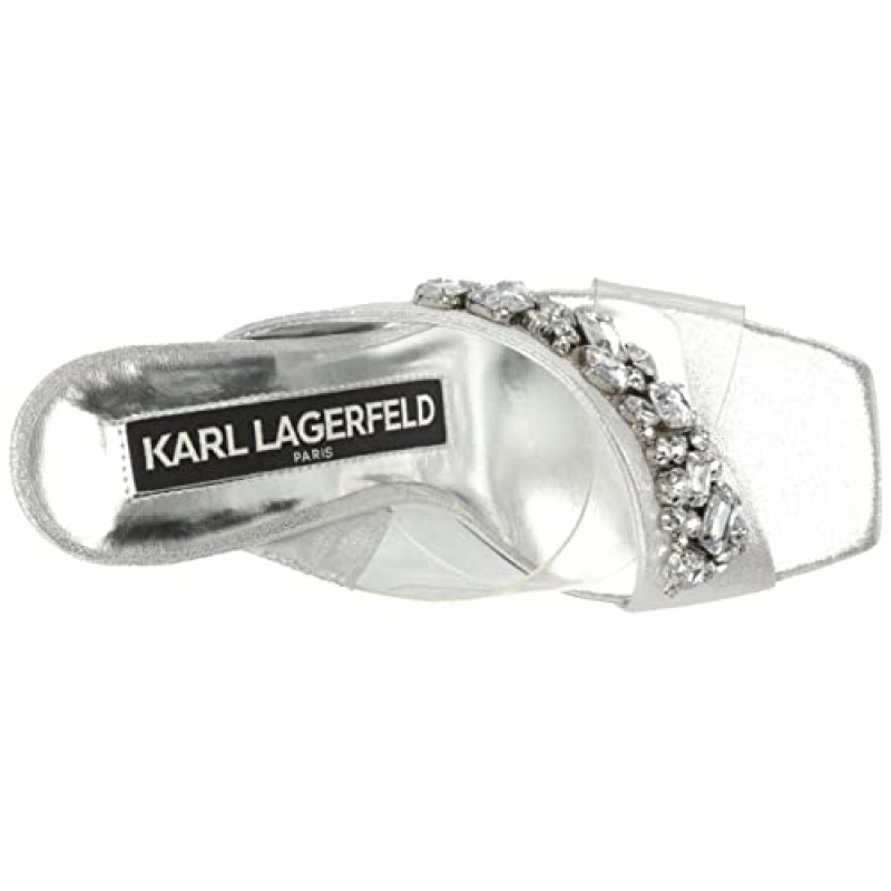 Karl Lagerfeld 파리 여성용 폰 힐 샌들