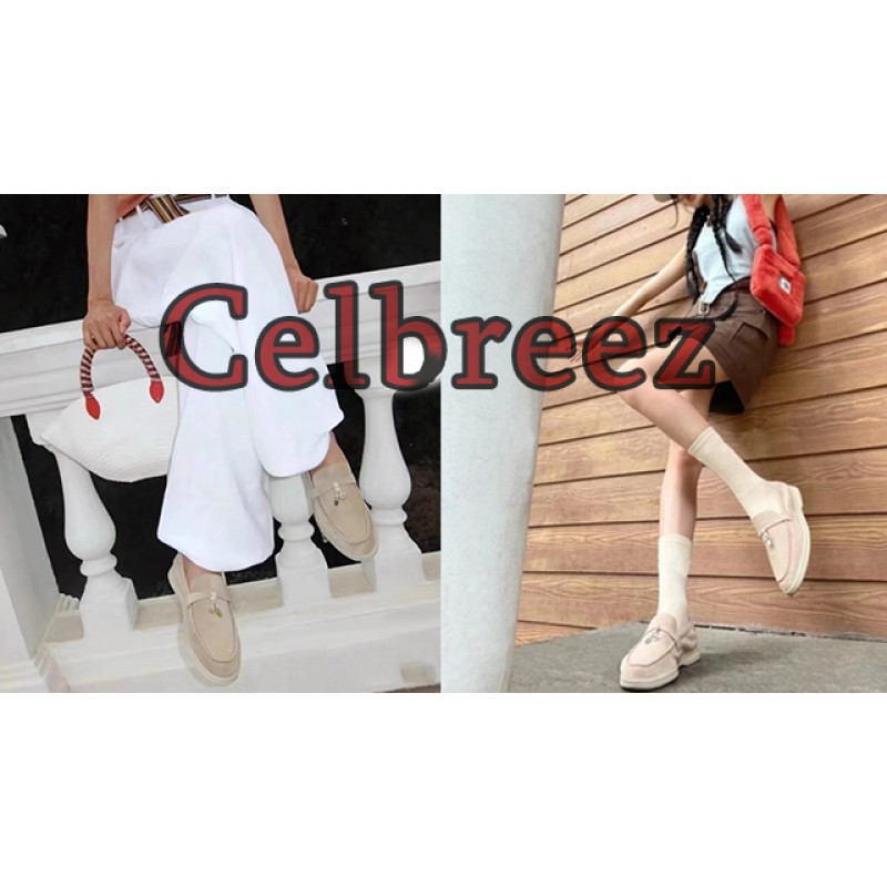 Celbreez 플랫 로퍼 여성용 편안한 로퍼 라운드 발가락 스웨이드 경량 슬립 온 모카신 신발 클래식 캐주얼 드라이빙 페니 로퍼