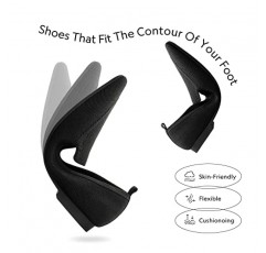 BURUDANI 여성용 뾰족한 발가락 플랫 편안한 드레시한 플랫 비즈니스 캐주얼 로퍼 작업 사무용 신발