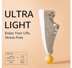 STQ 여성용 레이스 업 로퍼丨 Arth Support가 포함된 정형외과용 Comfotable 초경량 보트 캐주얼 신발