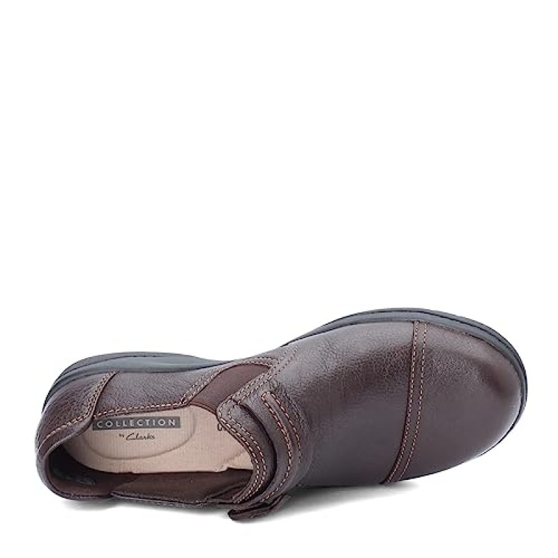 Clarks 여성용 Cheyn Madi 로퍼, 다크 브라운 텀블 가죽, 11M 미국