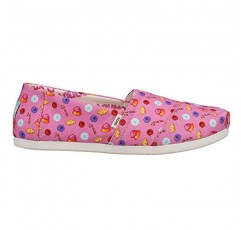 TOMS 여성 Alpargata Summer Vacay 슬립온 플랫 캐주얼 - 블루