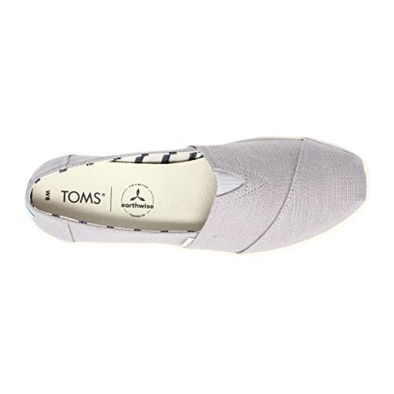 TOMS 여성용 알파가타 컵솔 슬립온 플랫 캐주얼 - 그레이