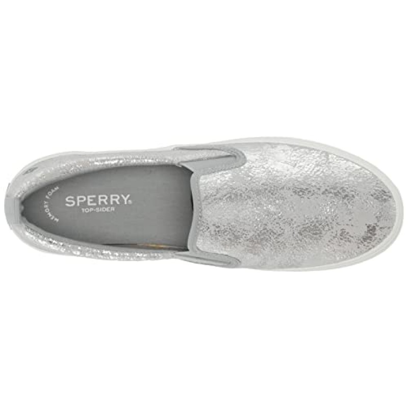 Sperry 여성용 크레스트 트윈 고어 가죽 스니커즈