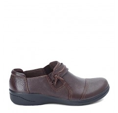 Clarks 여성용 Cheyn Madi 로퍼, 다크 브라운 텀블 가죽, 8.5W 미국