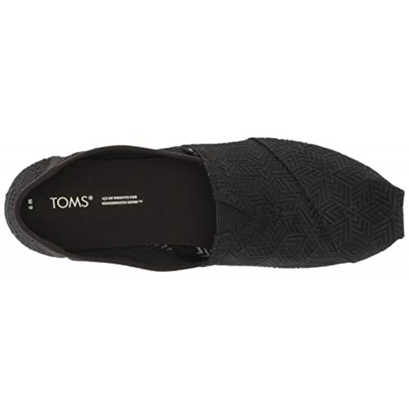 TOMS 여성 알파가타 슬립온 플랫 캐주얼 - 베이지