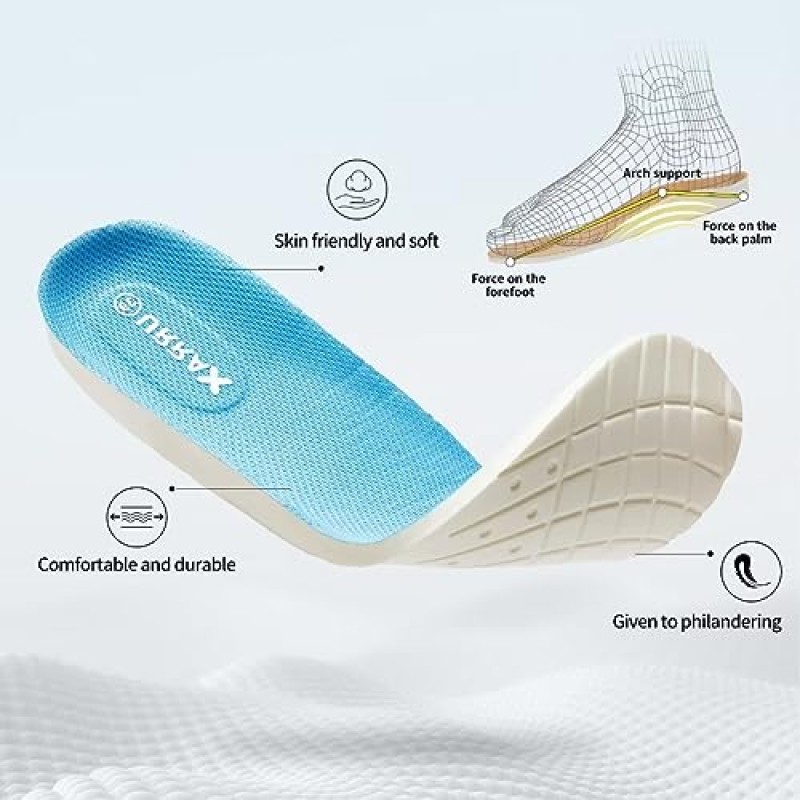 URRAX 여성용 컴포트 정형용 로퍼(아치 지지대 포함), 발바닥 근막염 완화를 위한 통기성 슬립온 신발, 슈퍼 캐주얼 워킹 슈즈 간편한 슬립 온 오프