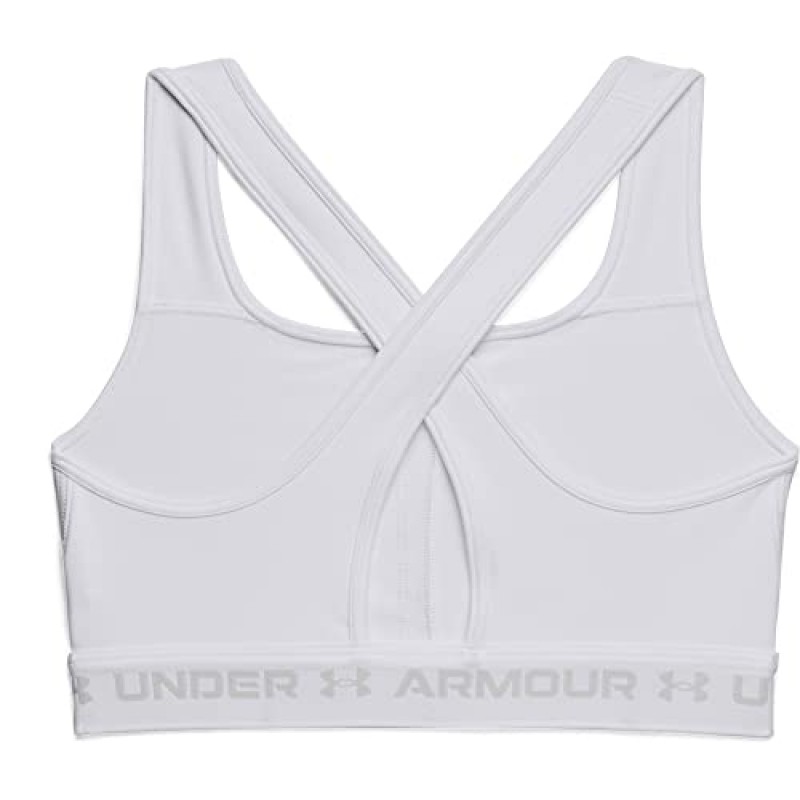 Under Armour 여성용 크로스백 미드 임팩트 스포츠 브라