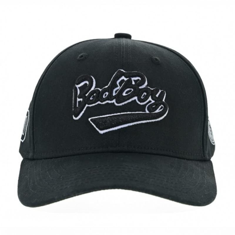 Bad Boy Snapback 아빠 모자 스포츠 야외 조정 가능한 스몰 야구 모자 수 놓은 블랙