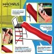 어퍼 바운스 Machrus Trampoline Step N 슬라이드, 트램펄린 사다리, 어린이 슬라이드, 트램펄린 슬라이드, 계단 슬라이드, 트램펄린 장난감, 트램펄린 계단, 트램펄린 계단