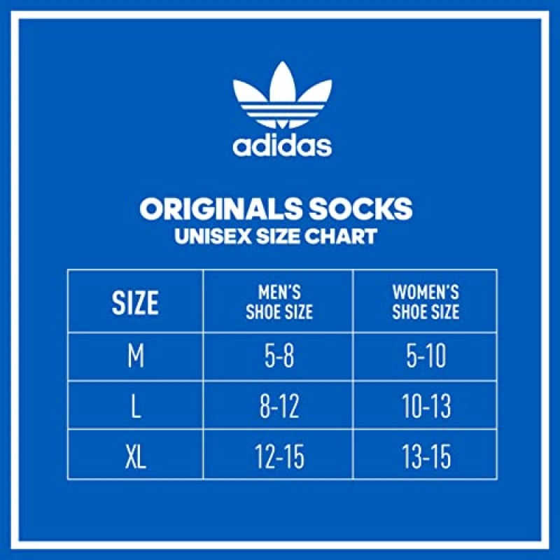 adidas Originals 트레포일(6켤레) 크루 양말