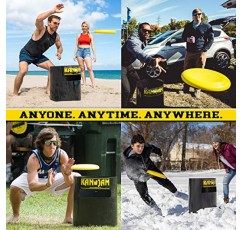 Kan Jam 디스크 던지기 게임 - 뒷마당, 해변, 공원, 뒷문을 위한 미국산 야외 게임 - Original, Illuminate, Pro, Travel Edition 및 Carry Bag Only