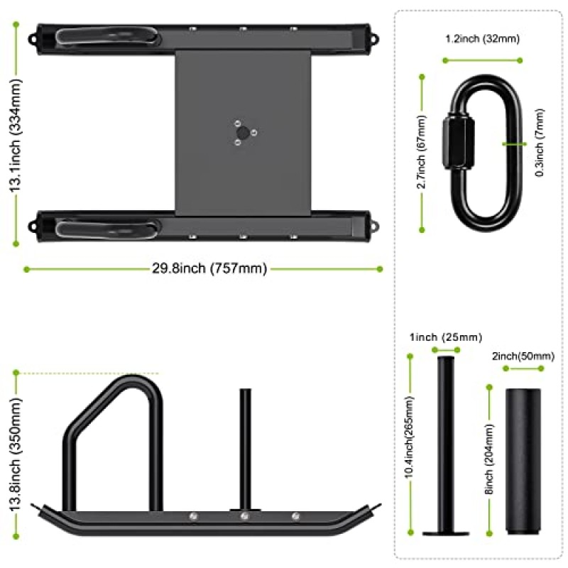 Kipika 무게 썰매, 운동 썰매, 피트니스 근력 훈련 썰매, 야외 훈련용 속도 훈련 썰매, 속도와 근력 향상, 1