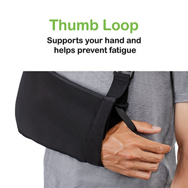 Think Ergo Arm Sling Sport Adult - 가볍고 편안한 의료용 슬링 팔, 어깨 및 회전근개 지지대