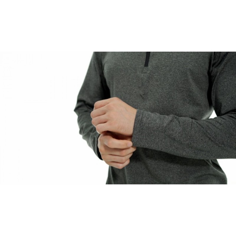 TACVASEN 남성용 스포츠 셔츠 1/4 지퍼 긴 소매 양털 안감 러닝 운동 풀오버 탑 스웨트 셔츠