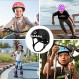 Glaf 유아 자전거 헬멧 2-8 세 어린이 헬멧 소년 소녀 멀티 스포츠 헬멧 조정 가능한 스케이트 보드 사이클링 헬멧 경량 2 크기
