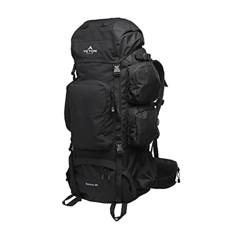 TETON Sports Explorer 내부 프레임 배낭은 하이킹, 캠핑, 배낭 여행, 레인 커버 포함에 적합합니다.