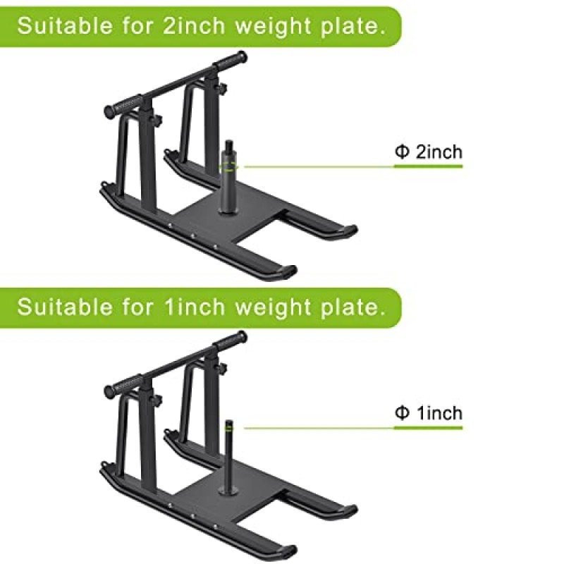 Kipika 웨이트 썰매 피트니스 썰매, 높이 조절 가능 웨이트 트레이닝 썰매, 근육 강도 및 폭발력 강화, 1