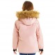 FARVALUE 여자 방수 스키 재킷 방풍 겨울 코트 따뜻한 양털 스노우 코트 야외 비옷 후드