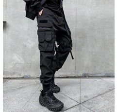 Aelfric Eden Mens Techwear 조깅 바지 긴 멀티 포켓 야외 패션 캐주얼 조깅 쿨 팬츠