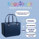 BOGG BAG 오리지널 X 대형 방수 세탁 가능 팁 프루프 내구성 오픈 토트 백 비치 보트 풀 스포츠 19x15x9.5